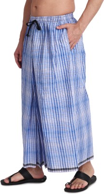 GOWRI TEX Checkered Multicolor Lungi