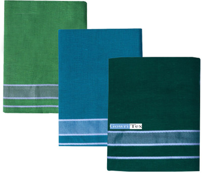 GOWRI TEX Solid Multicolor Lungi