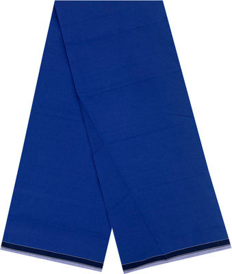 ISMAIL Solid Blue Lungi