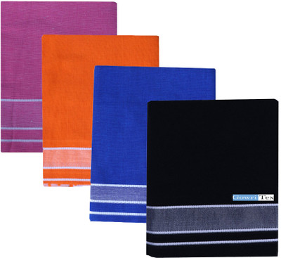 GOWRI TEX Solid Multicolor Lungi