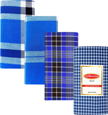 sudharsana Checkered Multicolor Lungi