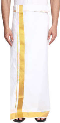 GOWRI TEX Woven Men Dhoti