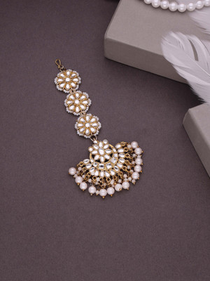 brado jewellery Brass Maang Tikka