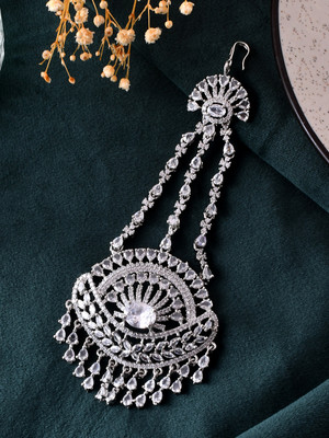 Silvermerc Designs Brass Maang Tikka