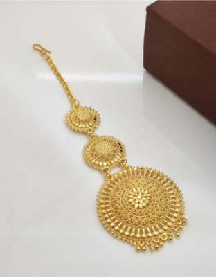 Mansi Jewl Point Alloy Maang Tikka