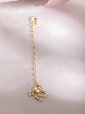 RUBANS Brass Maang Tikka