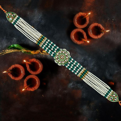 Svojas Alloy, Brass, Stone Matha Patti