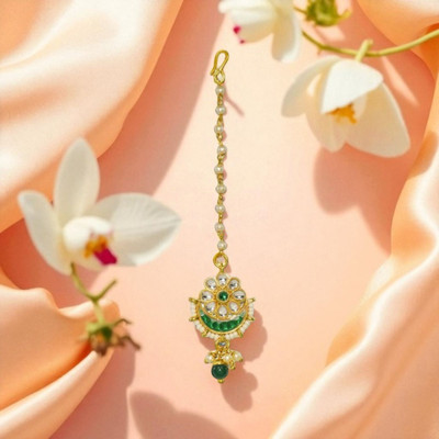 SHI Jewellery Alloy Maang Tikka