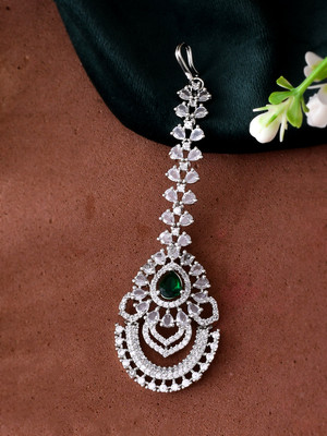 Silvermerc Designs Brass Maang Tikka