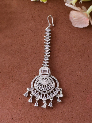 Silvermerc Designs Brass Maang Tikka