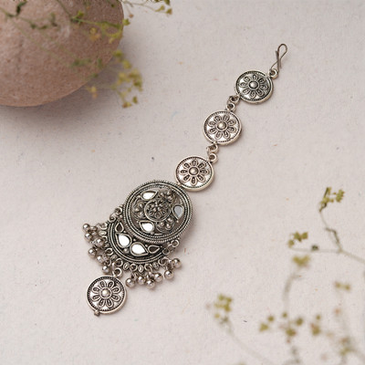 Sanseeta Brass Maang Tikka