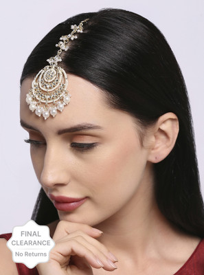 SATRANGI JEWEL Alloy Maang Tikka