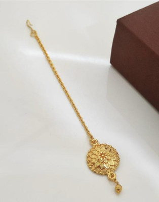Mansi Jewl Point Alloy Maang Tikka