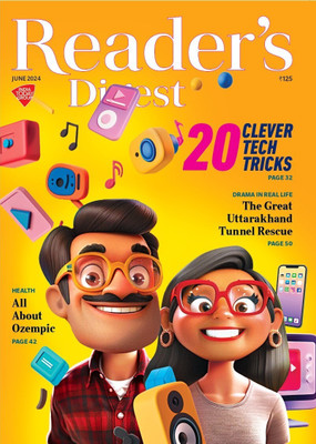 Reader's Digest India - Jun 2024 - 20 Clever Tech Tricks Magazines(English)