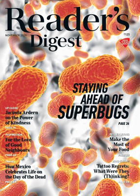 Reader's Digest India - November 2025 - Staying Ahead Of Superbugs Magazines(English)