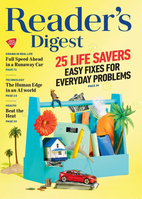 Reader's Digest India - July 2025 - 25 Life Savers Magazines(English)