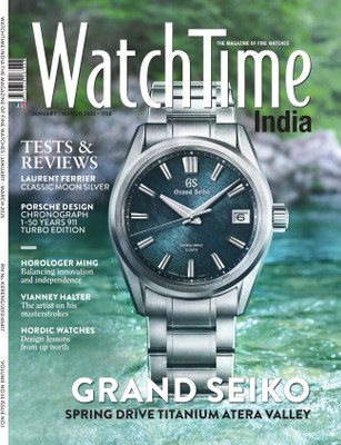 WATCH TIME INDIA - Grand Seiko, Spring Drive Titanium Atera Valley. Magazines(English)