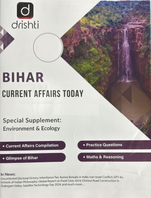 Drishti IAS Bihar Current Affairs English July 2024 Magazines(English)