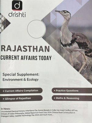 Drishti IAS Rajasthan Current Affairs Today English July 2024 Magazines(English)