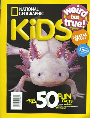 National Geographic NG Kids magazine September 2025 - More than 50 Fun Facts Magazines(English)