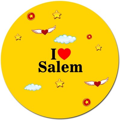 Impresion I Love Salem City / State Decorative Souvenir for Home/Kitchen Fridge Magnet Pack of 1