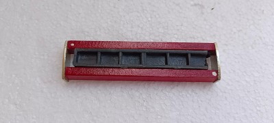 Kambojtraders Bar Magnet 4 inch (set of 2) Multipurpose Office Magnets Pack of 1(Red, Black)