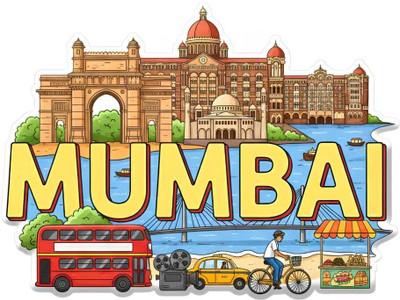 MV Creations India (Mumbai) Printed Theme Souvenir Aycralic/vinyl Magnet Refrigerator Decor Fridge Magnet Pack of 1(Multicolor)