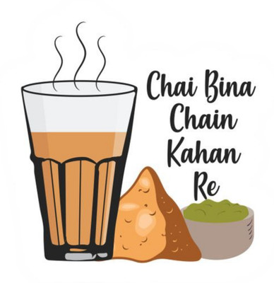 Thewallofdreams Importance of Chai Fridge Magnet Pack of 1(Multicolor)