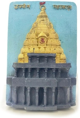 Elephex Mahakal Mandir Fridge Magnet Fridge Magnet Pack of 1(Multicolor)