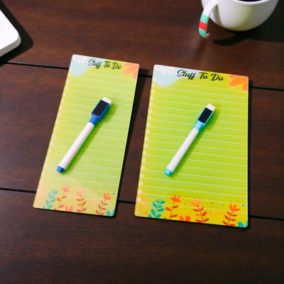 konst K-207-SSBS-STD-MM-2 Fridge Magnet Pack of 2(Green)