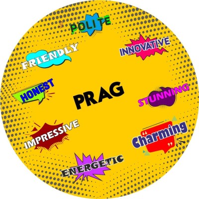 Impresion Prag Customised Stylish Fridge Magnet Return Gifts on Happy Birthday Fridge Magnet Pack of 1(Yellow)