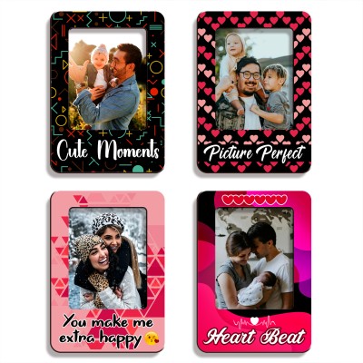 Suveharts Fridge Magnets Set | Fridge Magnets Photo-FM-001 Fridge Magnet Pack of 4