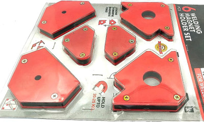 uptodatetools Soldering Tools For Fabrication And Welding 6pcs/set (Red) Magnetic Pickup Tool Magnetic Pickup Tool(NA)