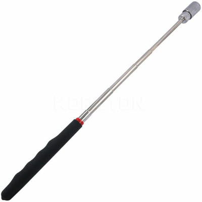 A&S TOOLSHOP Pick-UP Telescopic Magnet with LED Torch Light 8 LB Long Magnetic Extend Rod Magnetic Pickup Tool(Flexible, LED Light Included)