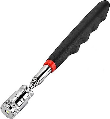 AS TOOL CENTER Magnetic Pick Up Tool with LED Light, Telescoping Pickup Tool Magnetic Pickup Tool(NA, LED Light Included)