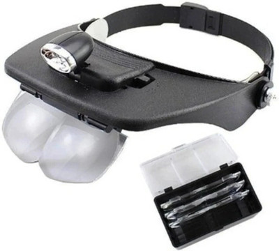 Abdullah Four Lens Magnifier 3.5x Magnifying Glass(Black)
