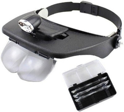 Abdullah Four Lens Magnifier 3.5x Magnifying Glass(Black)