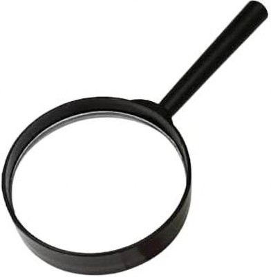 EIS Magnifying Glass Dia Hand Lens Magnifier Projector Antique Magnifier Glass 75MM Magnifying Glass(Black)
