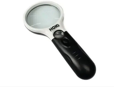 Elon Hoki 3 in 1 Hand Hold Magnifying Glass 3X Magnifying Glass(Multicolor)