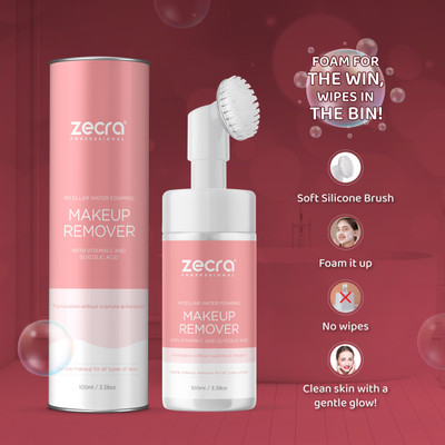 Zecra Makeup removers remove dirt & oil from the skin without irritating it. (3.38 oz) Makeup Remover(100 ml)