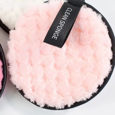 MYEONG Reusable Makeup Remover Pad, Double Side Washable Face Pad Makeup Remover(1 Wipes)