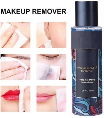 Emijun LIP & EYE MAKE-UP REMOVER DEEP CLEANSING MOUSTURIZING Makeup Remover Makeup Remover(100 ml)