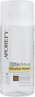 AMOREFY Micellar Water | Enriched With Cucumber Extract, Glycerin And Vitamin B5 Makeup Remover(100 ml)