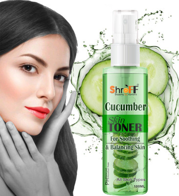 Shroff cucumber cleansing water based cleanser for makeup removal makeup remover spray Makeup Remover(100 ml)