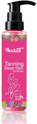 NEXTSET Tanning & Dead Skin Remover Gel - Deep Cleanser for Body, 100ml Makeup Remover(100 ml)