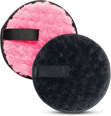 Jiwoo Reusable Rounds Soft Facial Cleaning Puffs Towels Double-Side Make up Removing Makeup Remover(20 g)