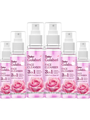 Dabur Gulabari Rose Glow Face Cleanser, Moisturise & Refresh Makeup Remover(600 ml)