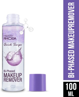 Hilary Rhoda Quick Swipe Bi-Phased Makeup Remover| Remove Waterproof Makeup | Water+Oil based Makeup Remover(100 ml)