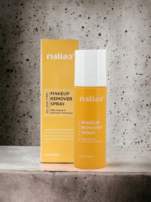 maliao Make Up Remover Spray With Vitamin E And Green Tea Extract** Makeup Remover(100 ml)
