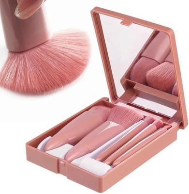BLUST&FAMME Perfect Mini makeup brush set pack of 1(Pack of 5)
